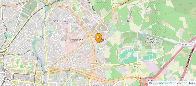 localisation de l'entreprise LES 2 AUTRES à CASTELNAU-LE-LEZ