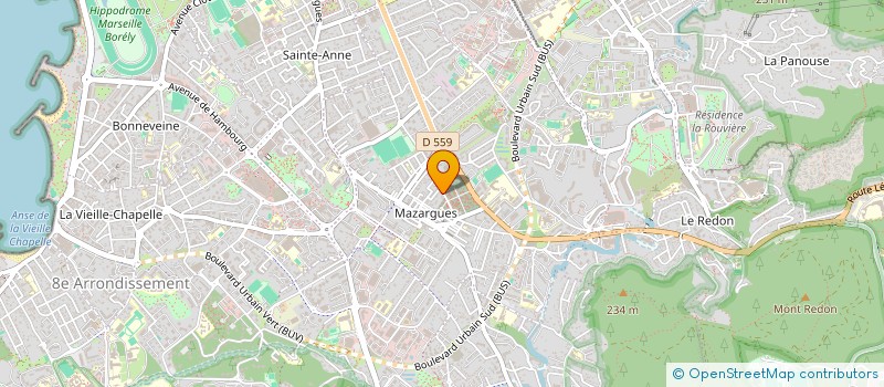 localisation de l'entreprise LES 2 BF à MARSEILLE