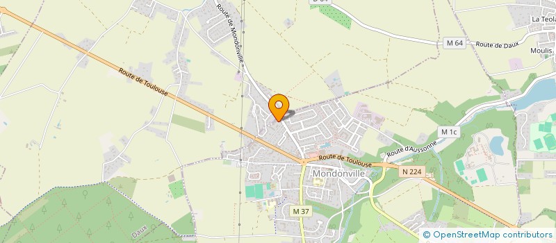 localisation de l'entreprise LES 2 C à MONDONVILLE
