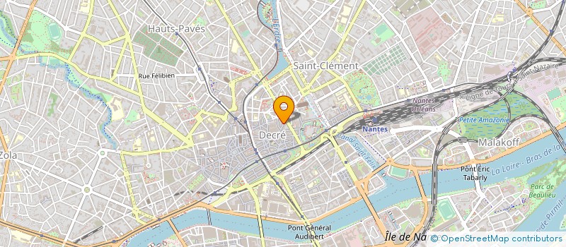 localisation de l'entreprise LES 2 C à NANTES