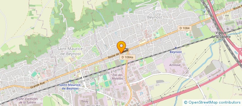 localisation de l'entreprise LES 2 C à BEYNOST