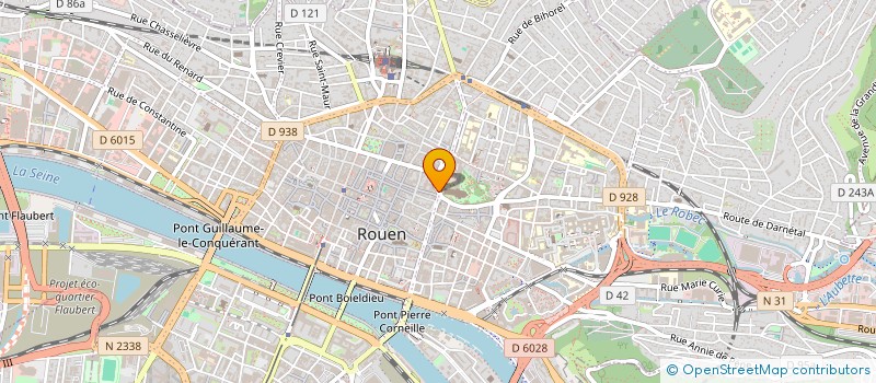 localisation de l'entreprise LES 2 CASIERS à ROUEN