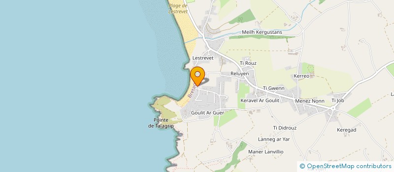 localisation de l'entreprise LES 2 FERRAND  PLOMODIERN