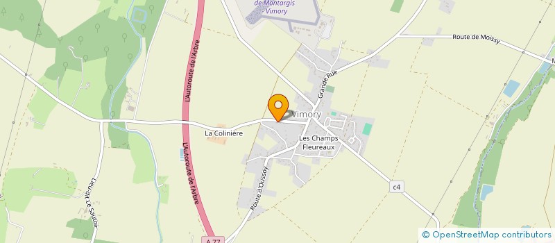 localisation de l'entreprise LES 2 FOURMIS à VIMORY