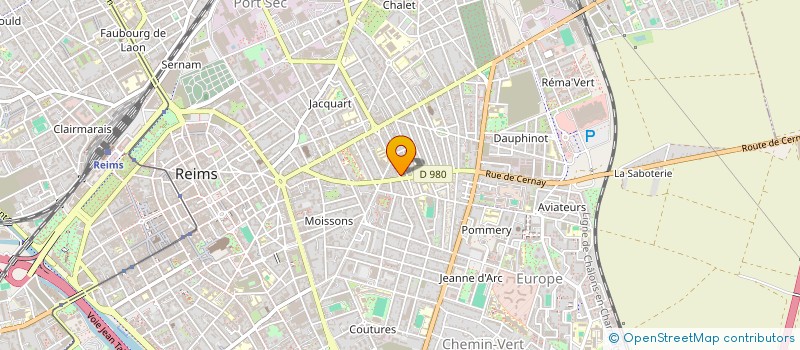 localisation de l'entreprise LES 2 FREDS  REIMS