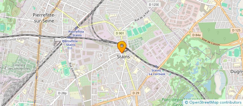 localisation de l'entreprise LES 2 FRERES à STAINS