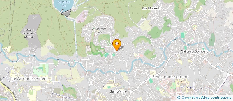 localisation de l'entreprise LES 2 FRERES à MARSEILLE
