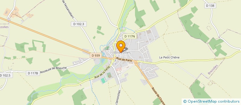 localisation de l'entreprise LES 2 FRERES à BREZOLLES