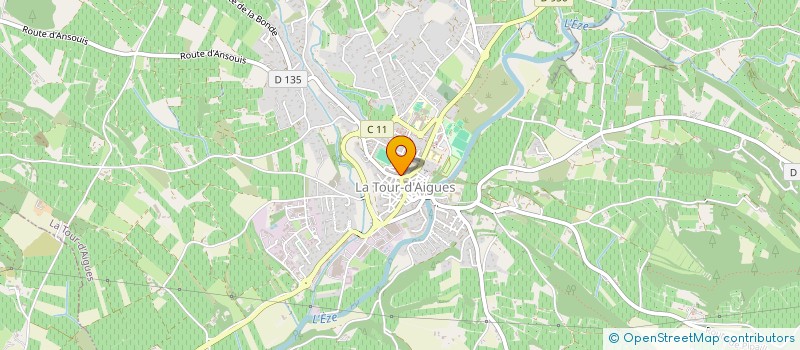 localisation de l'entreprise LES 2 FRERES  LA TOUR-D'AIGUES