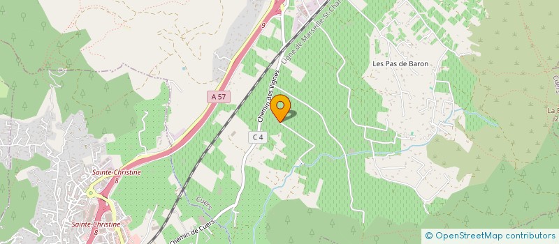 localisation de l'entreprise LES 2 FRERES  CUERS