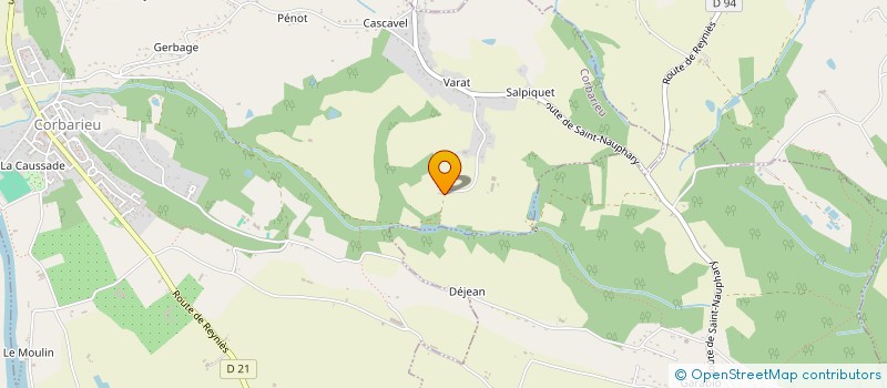 localisation de l'entreprise LES 2 FRERES  CORBARIEU