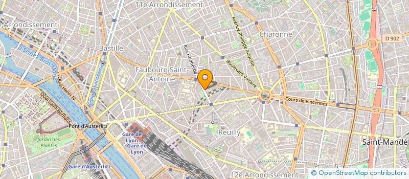 localisation de l'entreprise LES 2 FRERES  PARIS