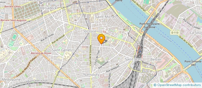 localisation de l'entreprise LES 2 FRERES  BORDEAUX