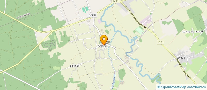 localisation de l'entreprise LES 2 G D'ANGELY  AGRIS