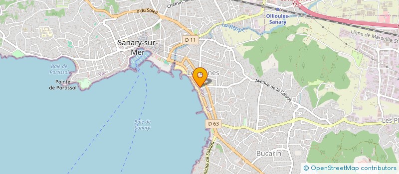 localisation de l'entreprise LES 2 GIVRES à SIX-FOURS-LES-PLAGES