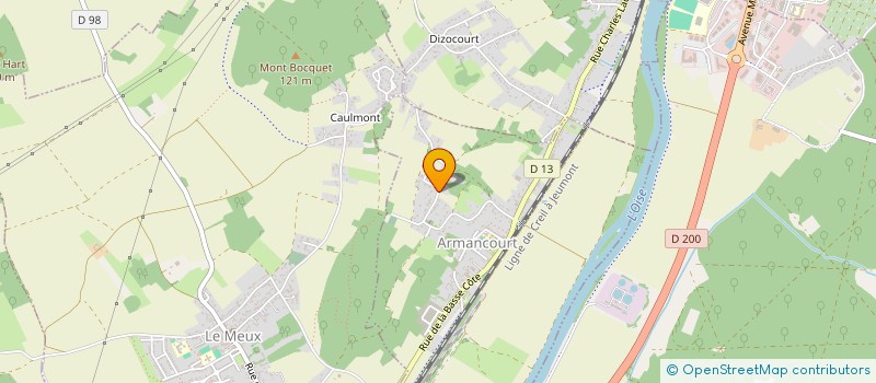 localisation de l'entreprise LES 2 J  ARMANCOURT