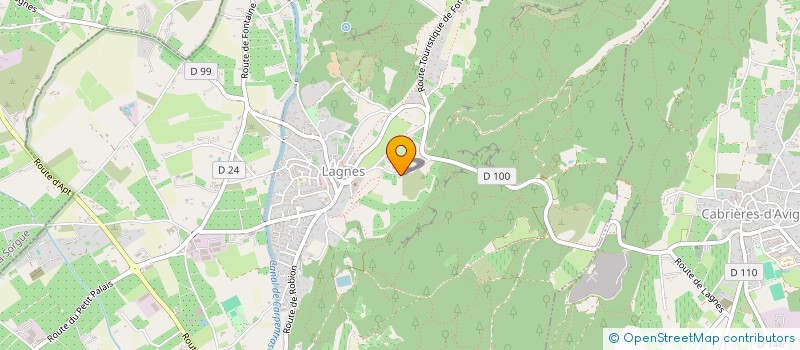 localisation de l'entreprise LES 2 JEAN  LAGNES