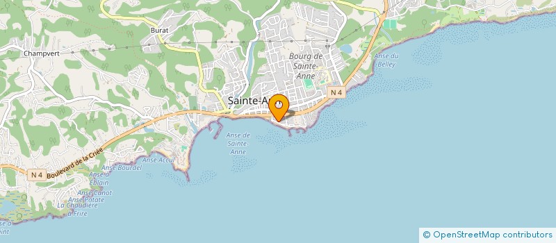 localisation de l'entreprise LES 2 K' S à SAINTE-ANNE