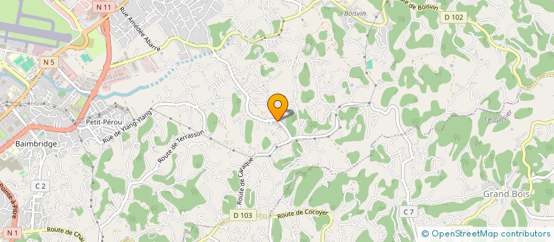 localisation de l'entreprise LES 2 L à LES ABYMES