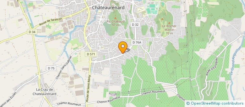 localisation de l'entreprise LES 2 L à CHATEAURENARD