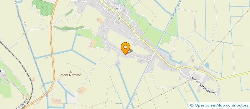 localisation de l'entreprise LES 2 LIONS  VIX