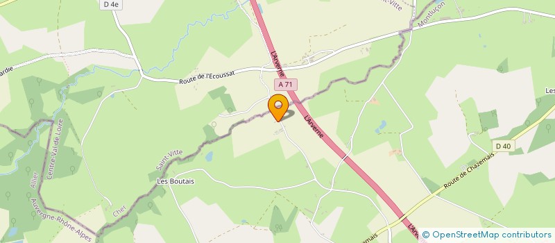 localisation de l'entreprise LES 2 LUIS  ESTIVAREILLES