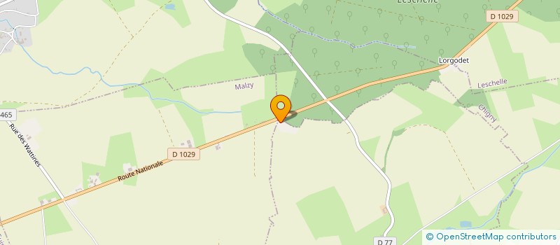 localisation de l'entreprise LES 2 MA  MACQUIGNY