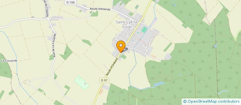 localisation de l'entreprise LES 2 ME à SAINT-LYE-LA-FORET
