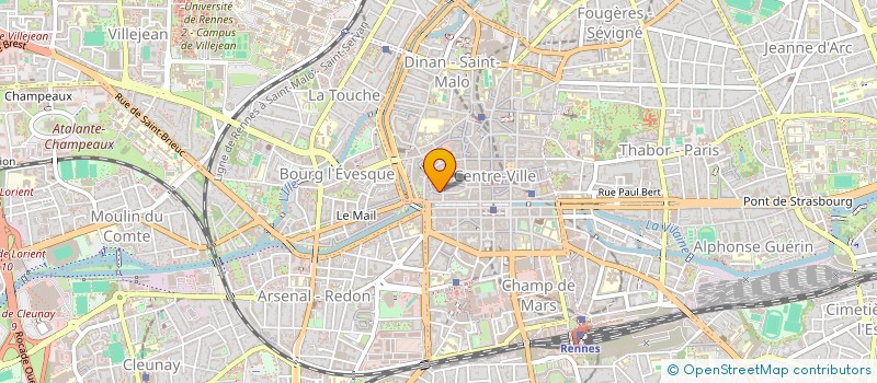 localisation de l'entreprise LES 2 MOREAU à RENNES
