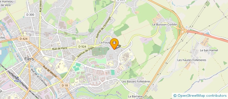 localisation de l'entreprise LES 2 PAINS à FLERS