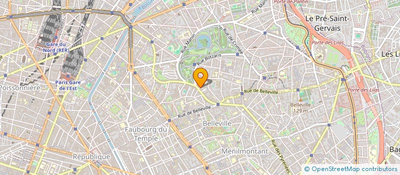 localisation de l'entreprise LES 2 POISSONS  PARIS