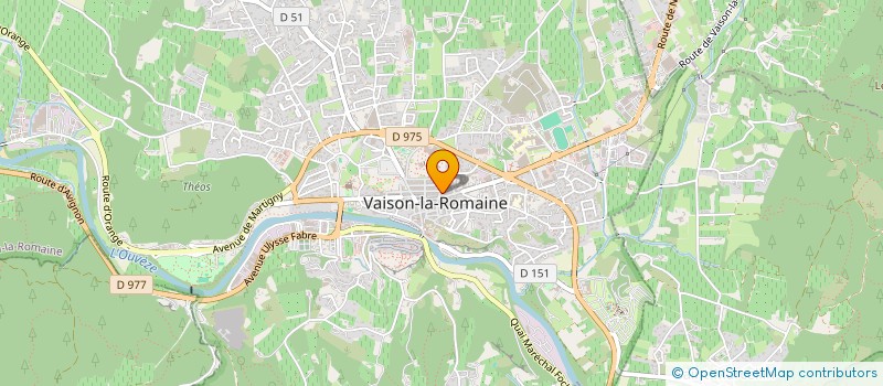 localisation de l'entreprise LES 2 SOEURS  VAISON-LA-ROMAINE