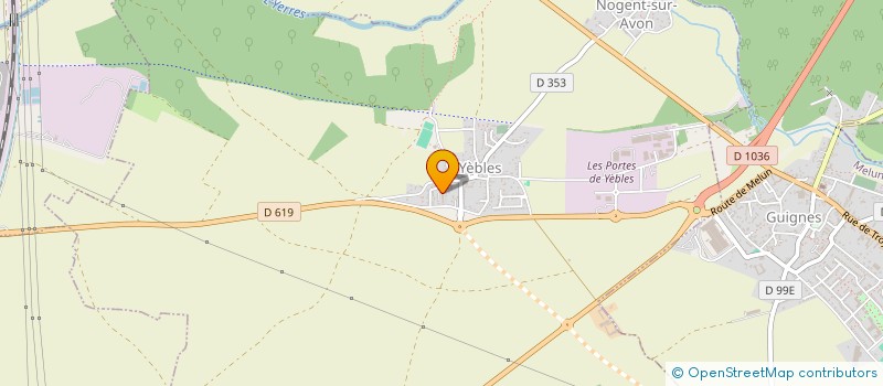 localisation de l'entreprise LES 2 SOEURS  YEBLES