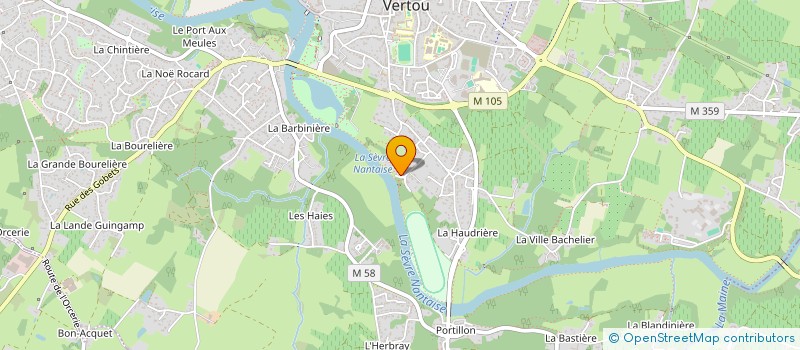 localisation de l'entreprise LES 2 T  VERTOU