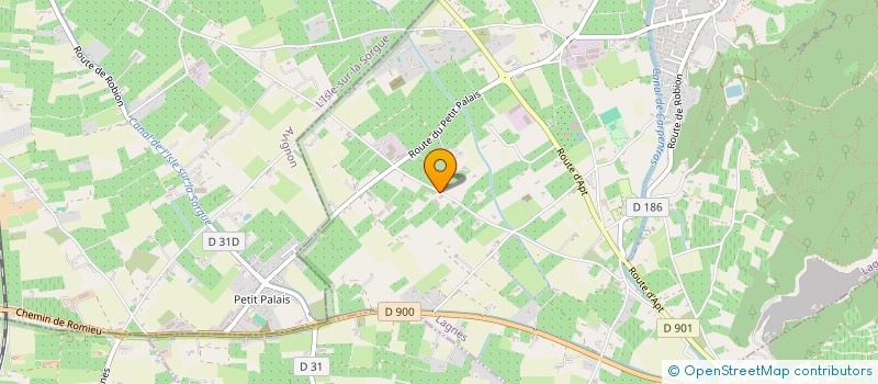 localisation de l'entreprise LES 2 TG  LAGNES