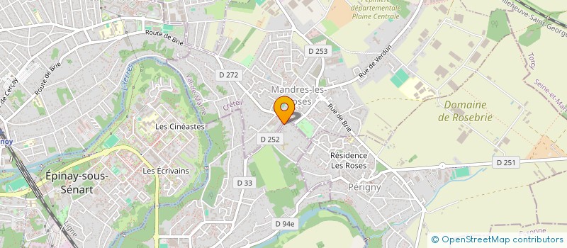 localisation de l'entreprise LES 2 ZILS  BOUSSY-SAINT-ANTOINE