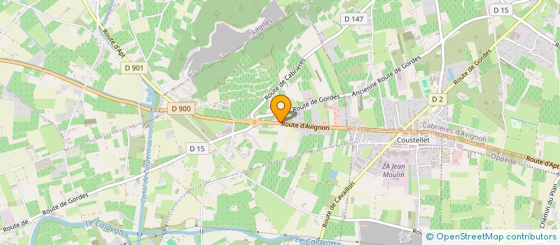 localisation de l'entreprise LES 25 GRES  ROBION