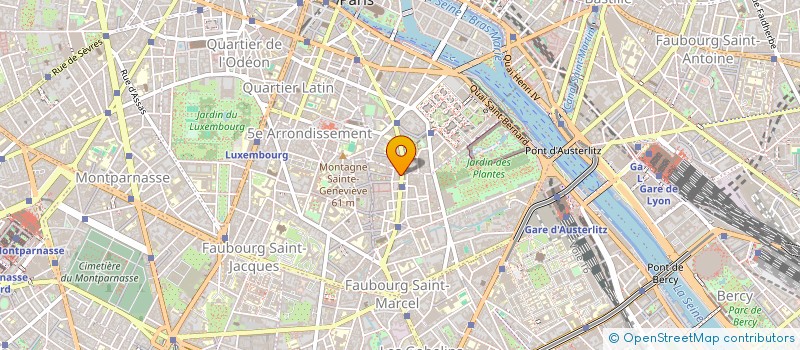 localisation de l'entreprise LES 2A à PARIS