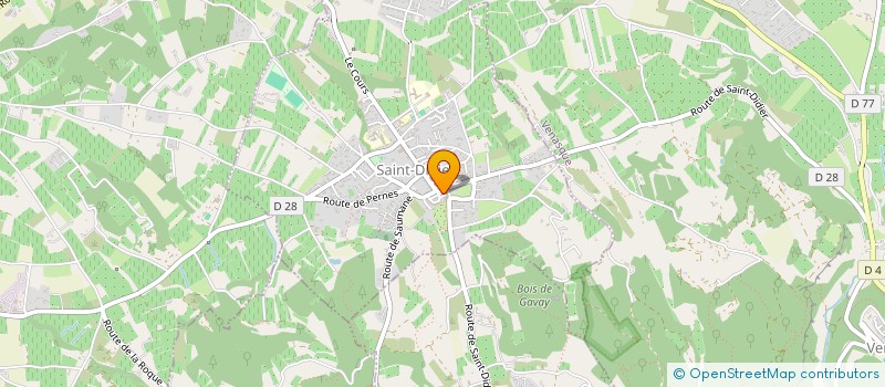 localisation de l'entreprise LES 2B  VENASQUE