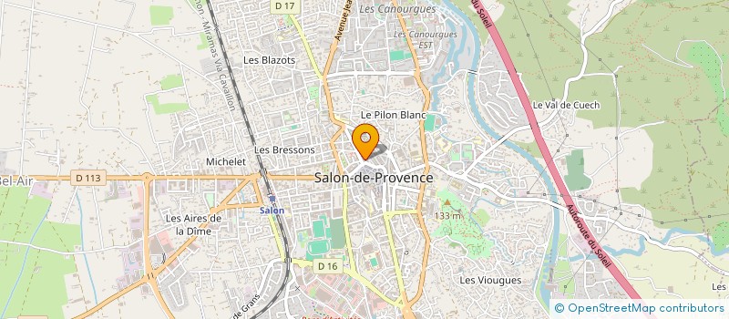 localisation de l'entreprise LES 2C  SALON-DE-PROVENCE