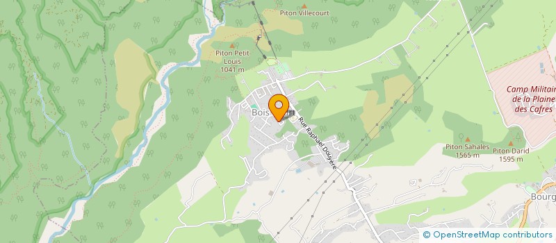 localisation de l'entreprise LES 2D TRAITEUR à SAINT-PIERRE