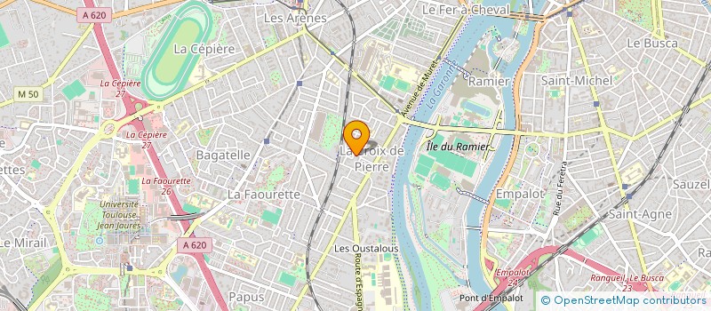 localisation de l'entreprise LES 2F. LES 2 FRERES à TOULOUSE