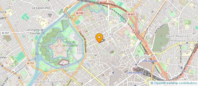 localisation de l'entreprise LES 2G à LILLE