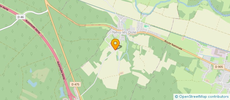 localisation de l'entreprise LES 2GM  NEVY-LES-DOLE