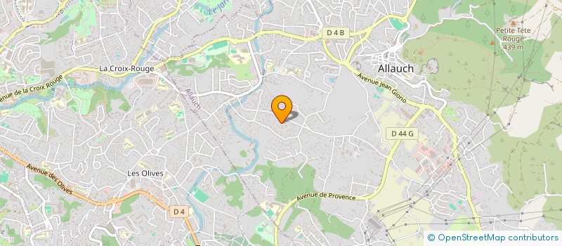 localisation de l'entreprise LES 2L  ALLAUCH