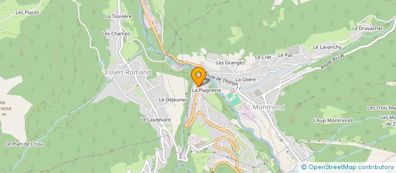 localisation de l'entreprise LES 2M  MONTRIOND