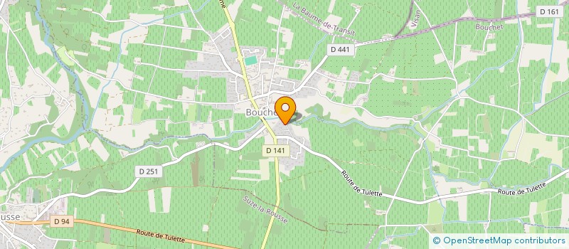 localisation de l'entreprise LES 2M  BOUCHET