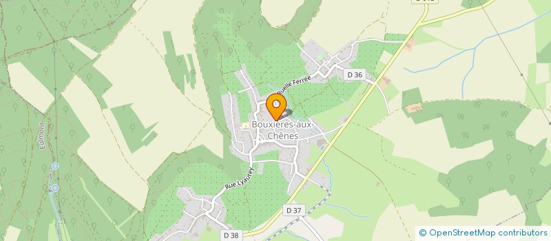 localisation de l'entreprise LES 2M INVEST  BOUXIERES-AUX-CHENES