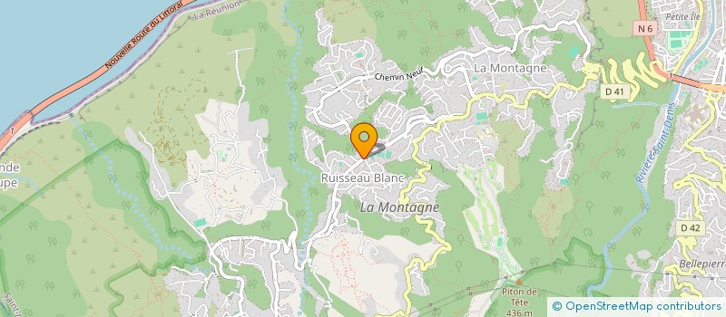 localisation de l'entreprise LES 3 A à SAINT-DENIS