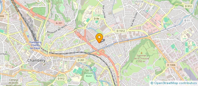 localisation de l'entreprise LES 3 A & ASSOCIES  BASSENS